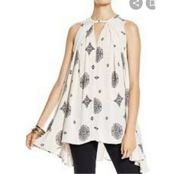 Free People Dresses & Skirts - Free People Medallion Print Swing Tunic Mini Dress